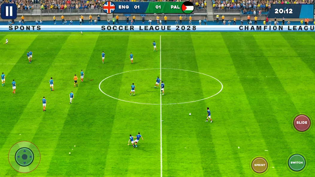 Soccer Games Football League (Соккер Геймс Футбол 2023)  [МОД Много монет] Screenshot 1