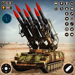 Скачать взлом Tank Battle Army Games 2023  [МОД Бесконечные деньги] - полная версия apk на Андроид