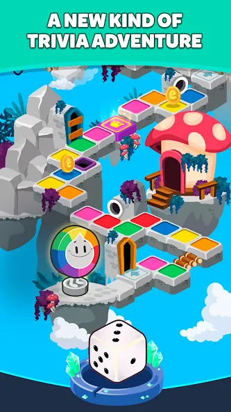 Adventure Trivia Crack (Тривия Крэк Приключение)  [МОД Бесконечные деньги] Screenshot 3