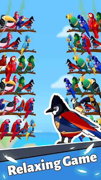 Bird Puzzle - Color Game  [МОД Unlimited Money] Screenshot 5