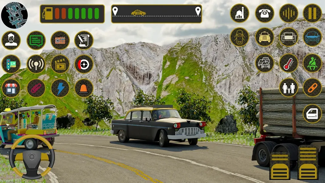 Indian Taxi Simulator car Game (Индийский такси симулятор автомобиля Игра)  [МОД Много денег] Screenshot 4