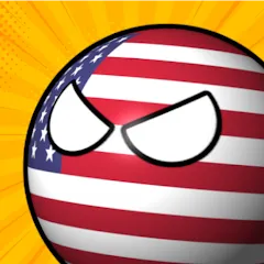 Скачать взлом e-Sim Countryball Be President  [МОД Бесконечные деньги] - последняя версия apk на Андроид