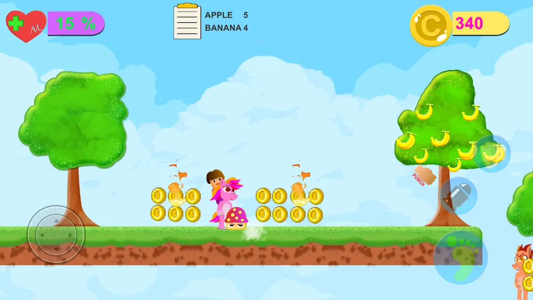 Dora Riding Pony Escape Jungle (Дора на Пони Едет из Джунглей)  [МОД Много денег] Screenshot 3