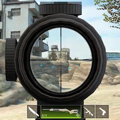 Скачать взломанную Modern Gun: Shooting War Games (Модерн Ган)  [МОД Unlocked] - стабильная версия apk на Андроид