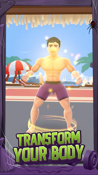 Idle Gym Life: Strong Man (Айдл Джим Лайф)  [МОД Бесконечные деньги] Screenshot 3