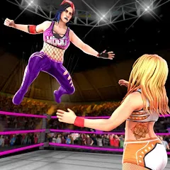 Скачать взлом Bad Girls Wrestling Game  [МОД Unlocked] - стабильная версия apk на Андроид