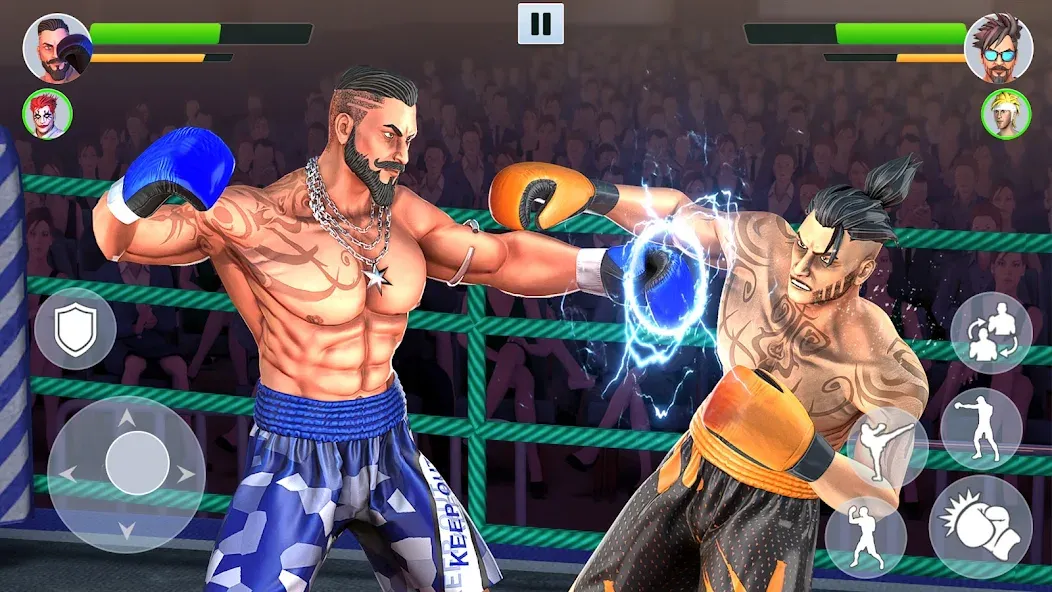 Boxing Heros: Fighting Games (Тэг Боксинг Игры)  [МОД Меню] Screenshot 3