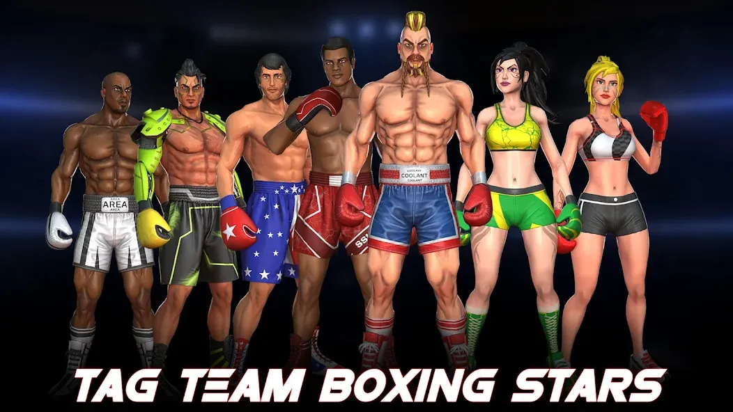 Boxing Heros: Fighting Games (Тэг Боксинг Игры)  [МОД Меню] Screenshot 5