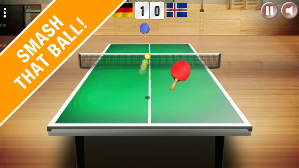 Table Tennis 3D Ping Pong Game  [МОД Unlocked] Screenshot 1