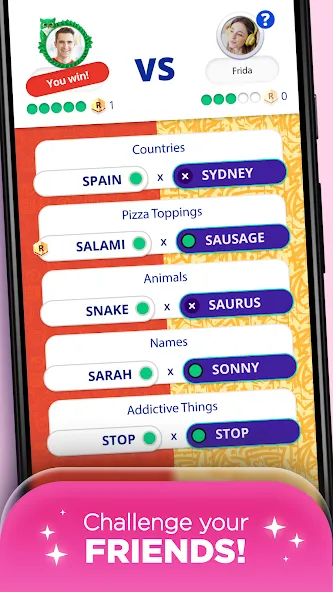 Stop 2 - Word Trivia Game  [МОД Все открыто] Screenshot 2