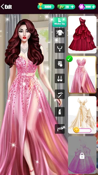 Super Stylist: Dress Up Games  [МОД Mega Pack] Screenshot 1