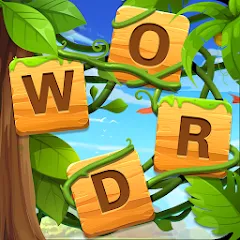 Взломанная Word Crossword Puzzle  [МОД Unlocked] - полная версия apk на Андроид