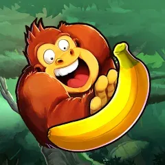 Скачать взлом Banana Kong (Банана Конг)  [МОД Все открыто] - стабильная версия apk на Андроид