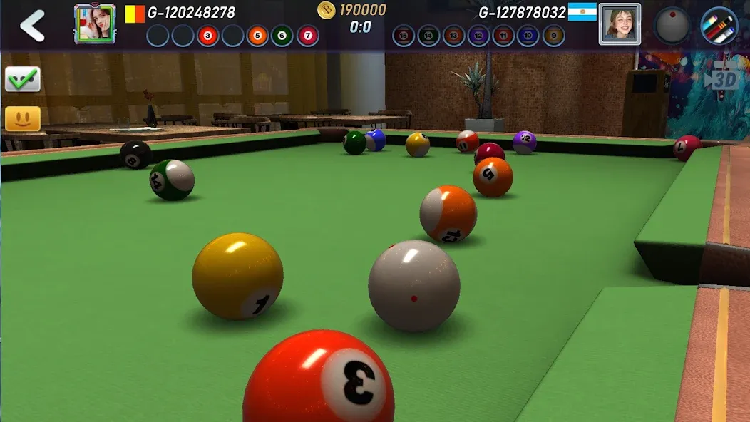 Real Pool 3D 2 (Риал Пул 3Д 2)  [МОД Unlocked] Screenshot 1