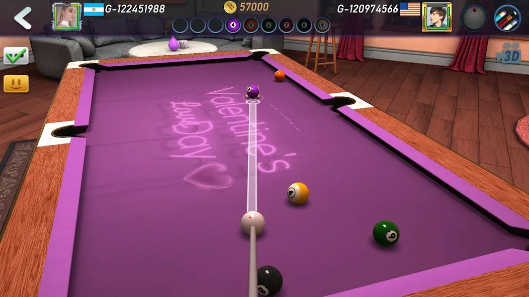 Real Pool 3D 2 (Риал Пул 3Д 2)  [МОД Unlocked] Screenshot 4