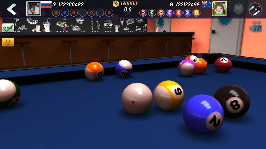 Real Pool 3D 2 (Риал Пул 3Д 2)  [МОД Unlocked] Screenshot 5