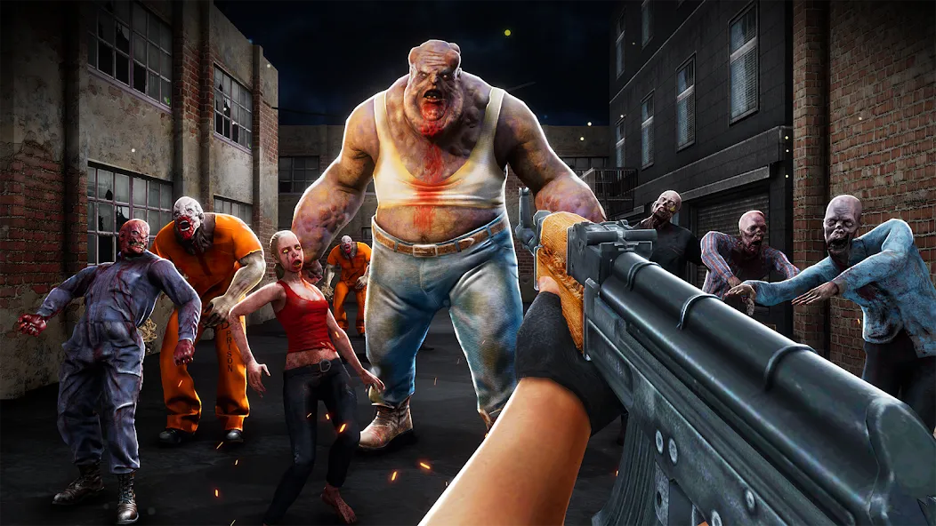 Zombination - FPS Zombie Games (Зомбинация)  [МОД Mega Pack] Screenshot 4