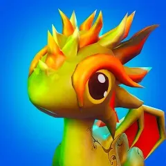 Скачать взломанную Dragon Fight - Merge Games  [МОД Unlocked] - последняя версия apk на Андроид