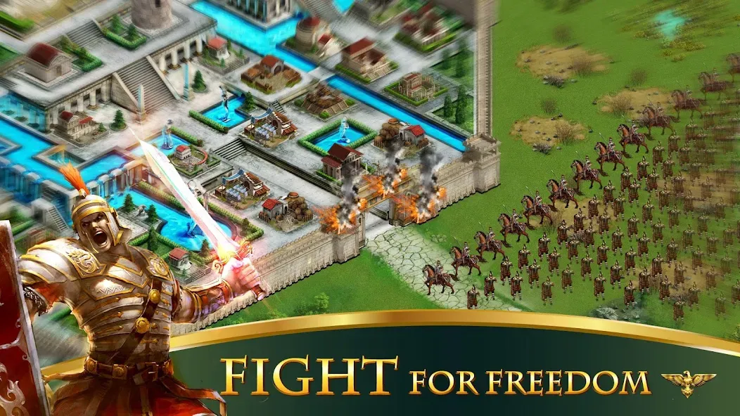 Empire:Rome Rising  [МОД Бесконечные монеты] Screenshot 5