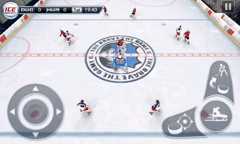 Ice Hockey 3D  [МОД Меню] Screenshot 1