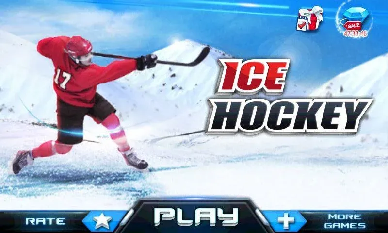 Ice Hockey 3D  [МОД Меню] Screenshot 2