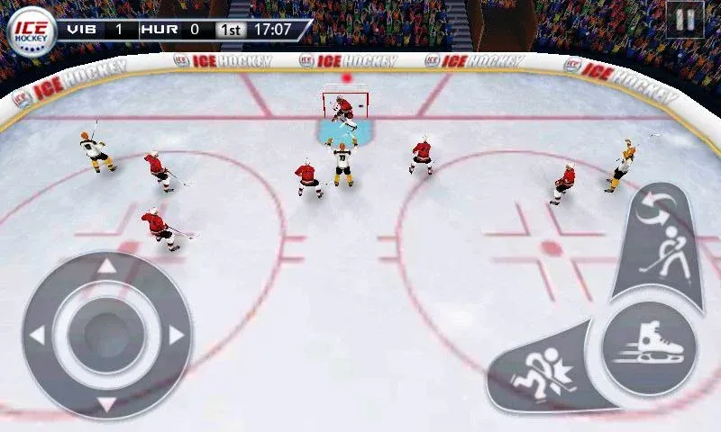 Ice Hockey 3D  [МОД Меню] Screenshot 3