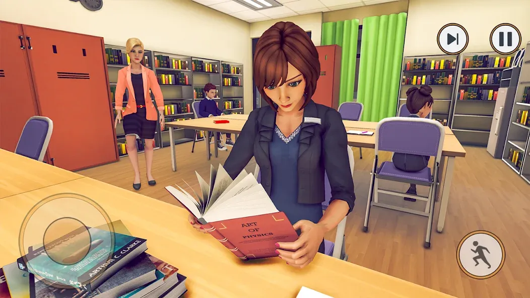 High School Teacher Simulator  [МОД Бесконечные деньги] Screenshot 4