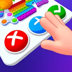 Взломанная Fidget Toys Trading・Pop It 3D (Фиджет Тойс Трейдинг)  [МОД Menu] - стабильная версия apk на Андроид