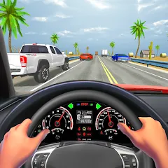 Скачать взлом Traffic Racing In Car Driving (Трафик Рейсинг Ин Кар Драйвинг)  [МОД Unlimited Money] - последняя версия apk на Андроид