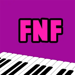 Взломанная FNF Piano (ФНФ Пиано)  [МОД Menu] - последняя версия apk на Андроид