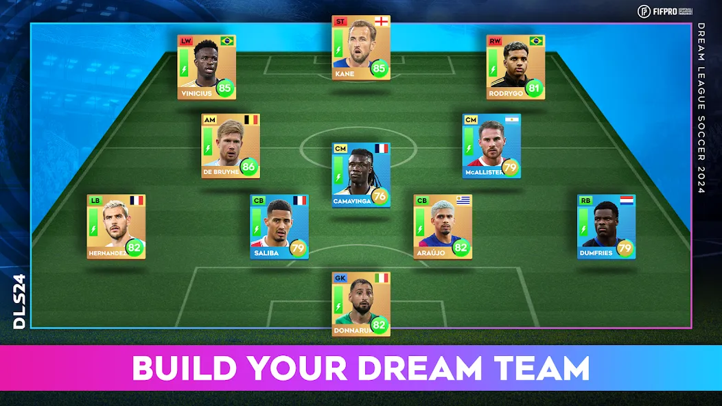 Dream League Soccer 2024 (Дрим Лиг Соккер 2023)  [МОД Menu] Screenshot 4