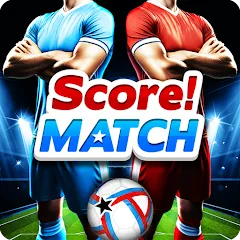 Взломанная Score! Match - PvP Soccer  [МОД Много монет] - стабильная версия apk на Андроид