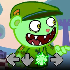 Взломанная Flippy Happy Funkers FNF Mod (Флиппи Хэппи Фанкерс ФНФ Мод)  [МОД Много монет] - последняя версия apk на Андроид