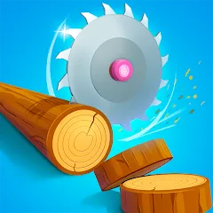 Скачать взлом Idle Cutter: Wood Slice (Айдл Катер)  [МОД Много монет] - полная версия apk на Андроид