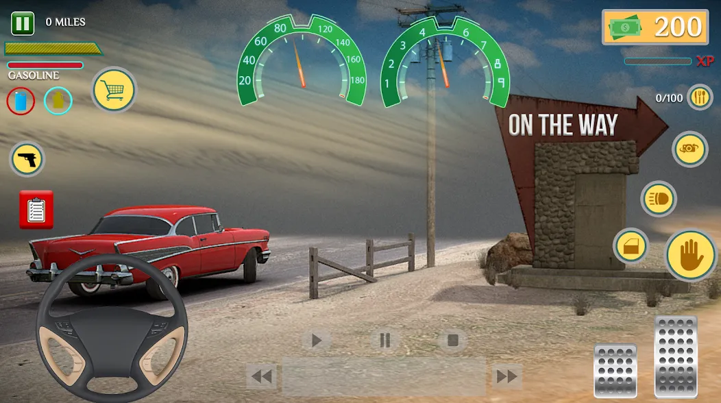 Long Road Trip Games Car Drive  [МОД Unlimited Money] Screenshot 1