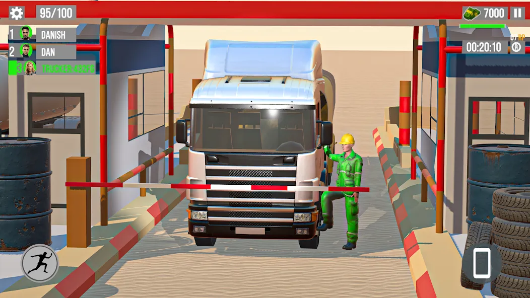 Euro Truck Gas Station Games  [МОД Много денег] Screenshot 5