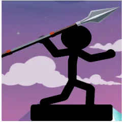 Скачать взломанную Spear war with Stickman (Спир вар)  [МОД Много денег] - стабильная версия apk на Андроид