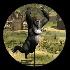 Скачать взлом Gorilla Hunter: Hunting games (Горилла Хантер)  [МОД Бесконечные монеты] - полная версия apk на Андроид