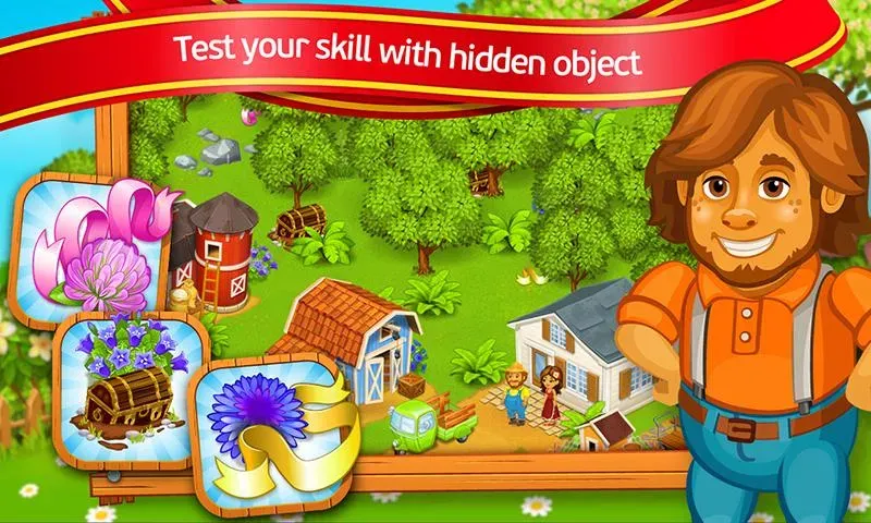 Farm Town: Cartoon Story  [МОД Много монет] Screenshot 2