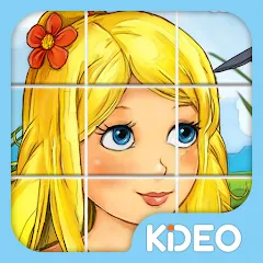 Взломанная Princess Girls Puzzles - Kids  [МОД Бесконечные деньги] - полная версия apk на Андроид