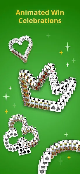 Spider Solitaire Classic  [МОД Unlocked] Screenshot 5