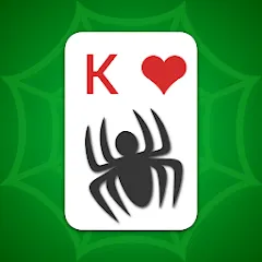 Взлом Spider Solitaire Classic  [МОД Unlocked] - полная версия apk на Андроид