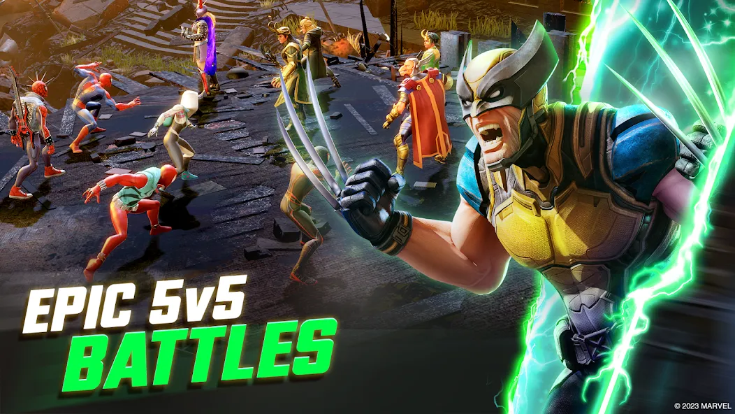 MARVEL Strike Force: Squad RPG (Марвел Страйк Форс)  [МОД Unlocked] Screenshot 3