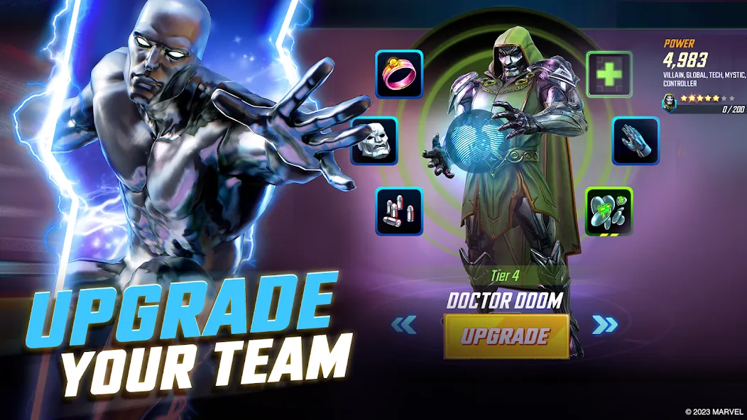 MARVEL Strike Force: Squad RPG (Марвел Страйк Форс)  [МОД Unlocked] Screenshot 5