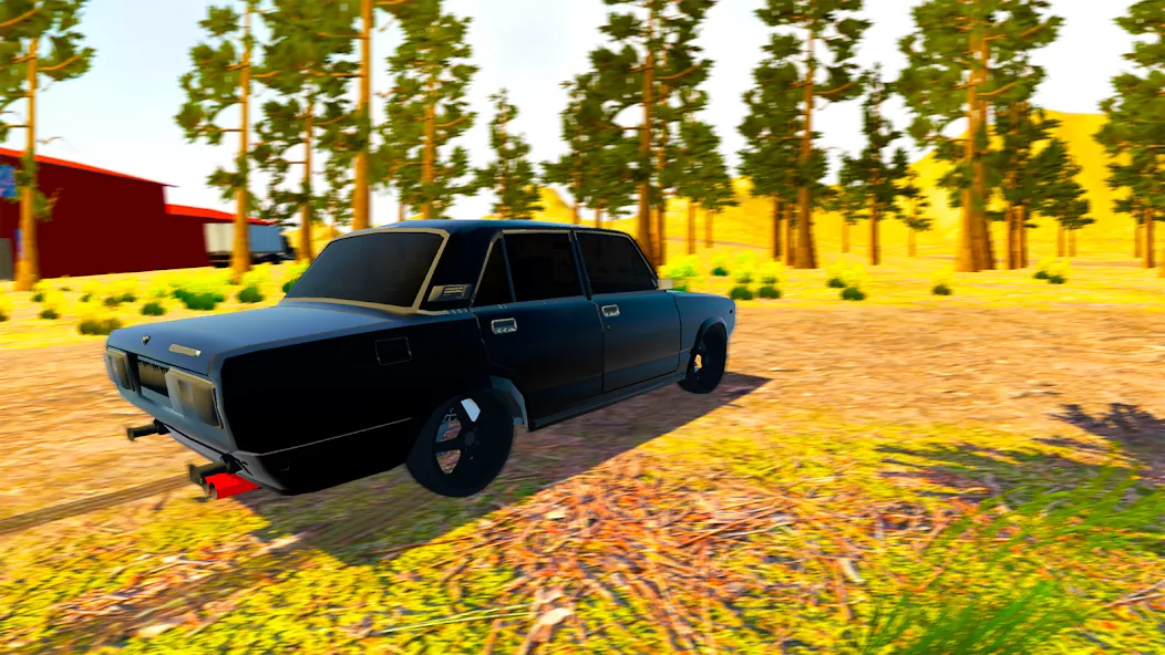 VAZ Driving Simulator: LADA  [МОД Бесконечные деньги] Screenshot 2