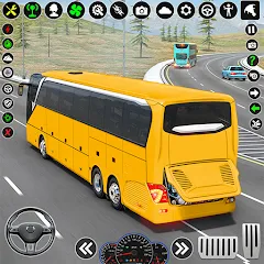 Взломанная Bus Simulator: City Bus Games (Бус Симулятор 2022 Бус Гейм 3Д)  [МОД Unlimited Money] - стабильная версия apk на Андроид