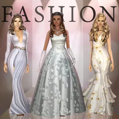 Скачать взлом Fashion Empire - Dressup Sim (Фэшн Эмпайр)  [МОД Много монет] - полная версия apk на Андроид