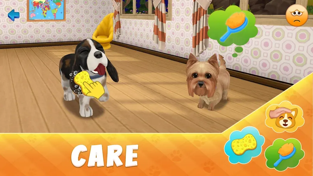 Dog Town: Puppy Pet Shop Games (Догтаун)  [МОД Бесконечные монеты] Screenshot 4