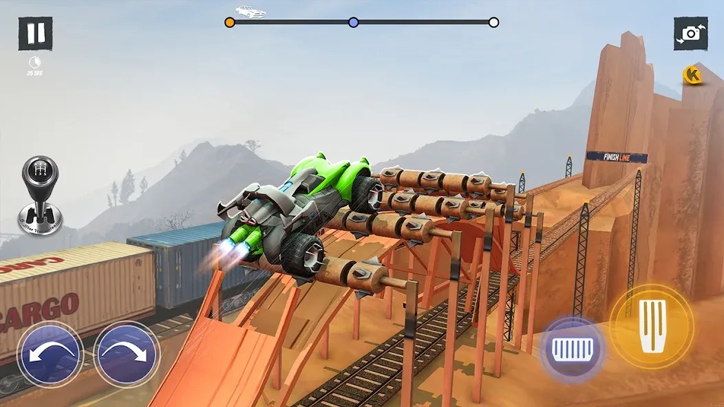 Car Stunt Games 3D Car Games  [МОД Бесконечные монеты] Screenshot 4