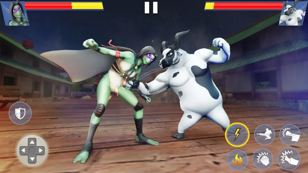 Kung Fu Animal: Fighting Games (Кунгфу животное)  [МОД Unlocked] Screenshot 3